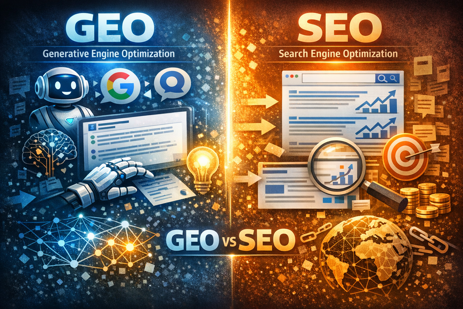 Что такое GEO и SEO - как Generative Engine Optimization меняет оптимизацию сайта и ответы ИИ